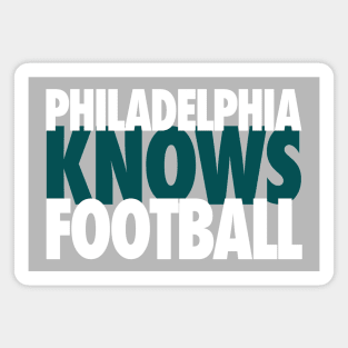 Philly Knows Football Magnet